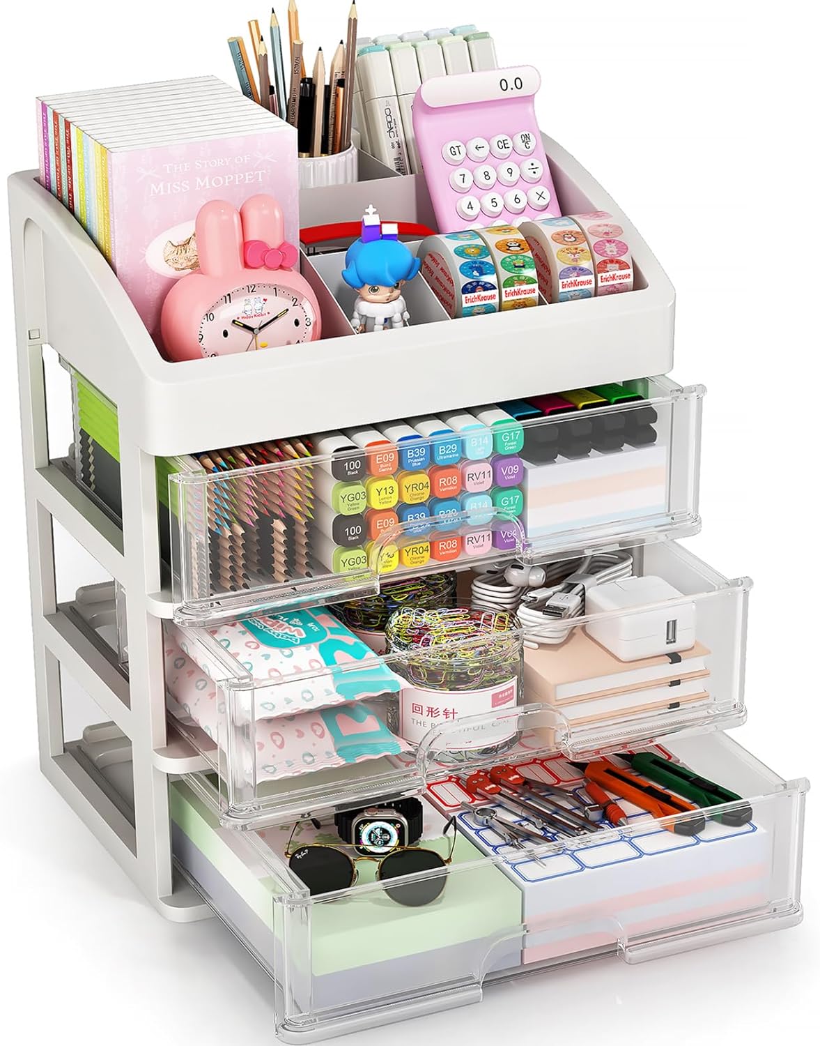 Affordable and Good Desk Organizer with Drawers