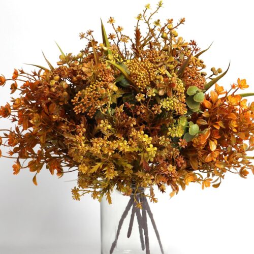 Artificial Beautiful Autumn Decorations Leaves Greenery