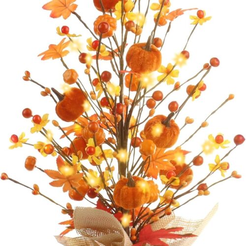 Bold and Beautiful Artificial Red Tree Decor for Home