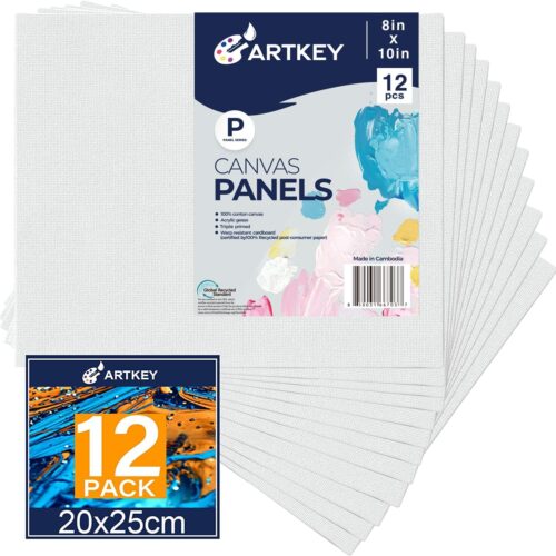 Ultimate Paint Canvas Panel for Acrylic Oil and Watercolor
