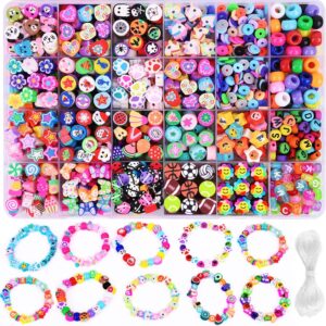 Unique Gifts with Creativity Clay Beads for Bracelet-Making Kit
