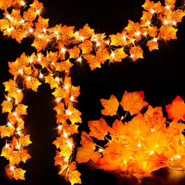 Spectacular Halloween Decor With a Amazing String Ligths 1