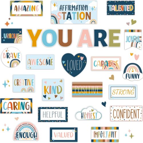 1 Stunning Affirmation Station Good for Bulletin Board Set