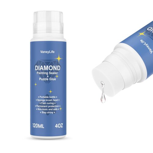 1 High Quality Diamond Painting Sealer with Sponge