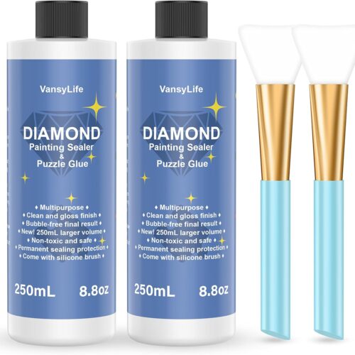 1 High Quality Painting Sealer 2 Pack with Silicone Brush