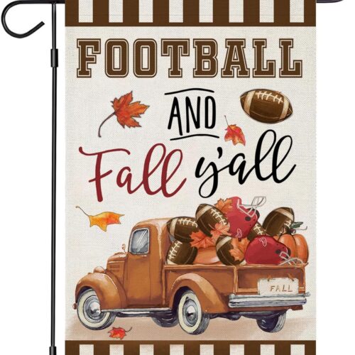 Welcome Thanksgiving Fall Garden Flags Outside Decorations
