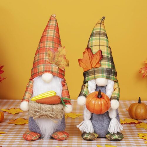 Fall Decorations for Home Thanksgiving Gnomes Indoor