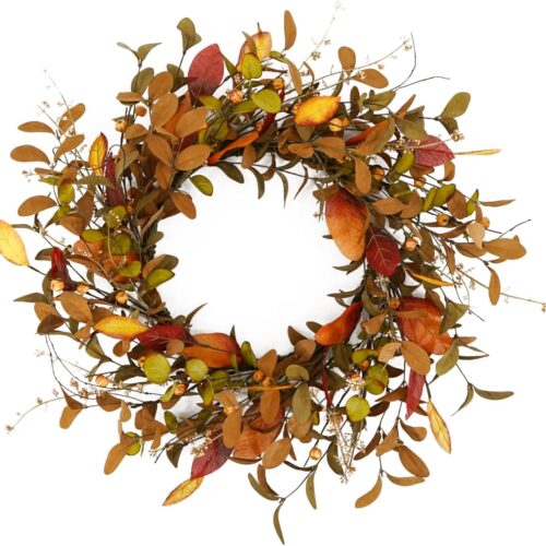 Fall Wreath for Front Door Home Decorations