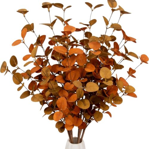 Fall Eucalyptus Leaves Artificial Eucalyptus Stems Fall Leaf