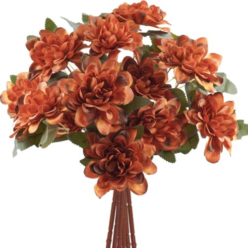 Artificial Flowers Daisy Mums with Stem Home Decor