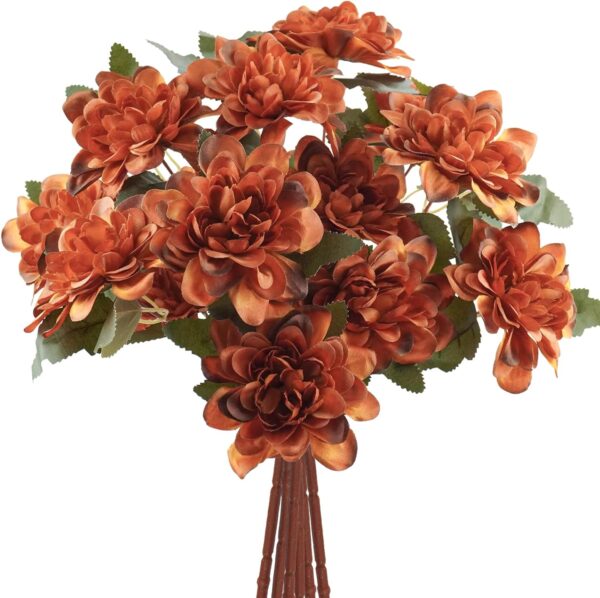 Artificial Flowers Daisy Mums with Stem Home Decor 1