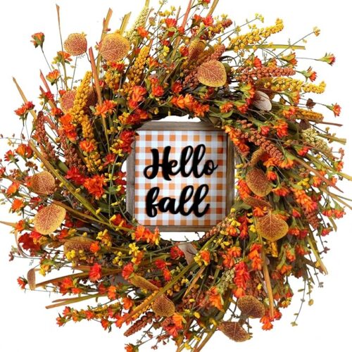 1 Fall Grain Wreath