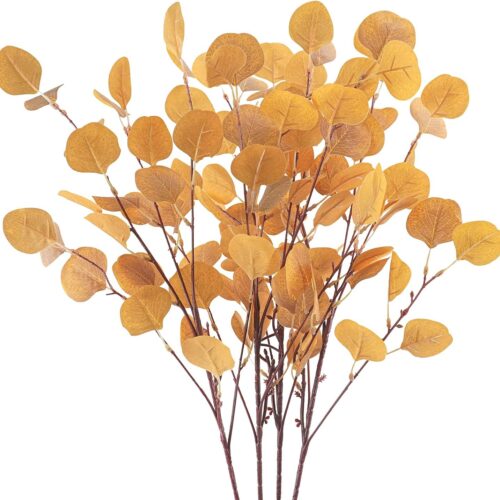 Artificial Eucalyptus Leaves Stems