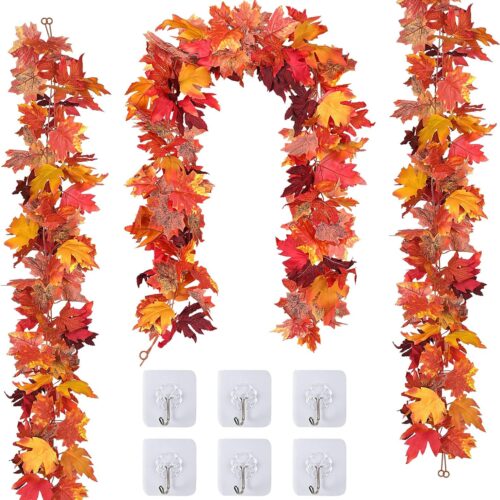 1 Fall Decor for Home Fall Leaves Garland