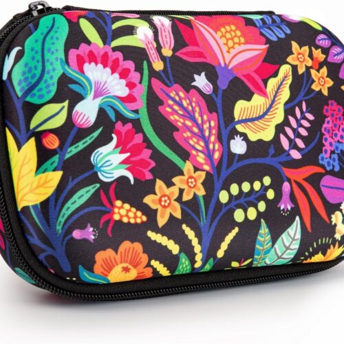 Flowers Pencil Box for Girls Pencil Case for School