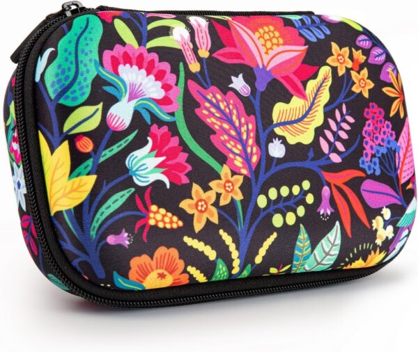 Flowers Pencil Box for Girls Pencil Case for School 1