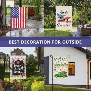 Garden Flag Stand Holder