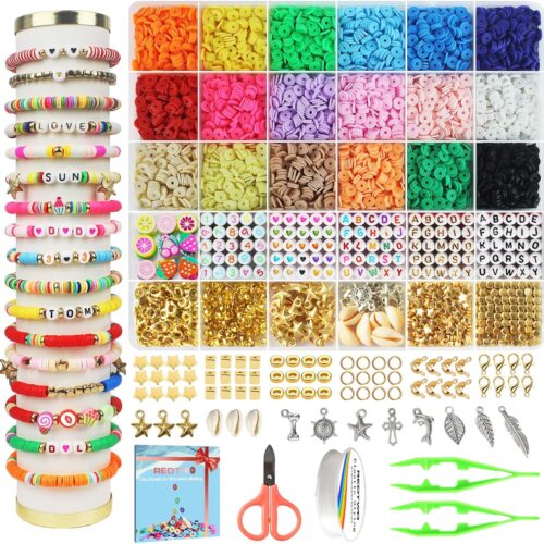 1 Remarkable and Authentic Flat Preppy Beads for Friends