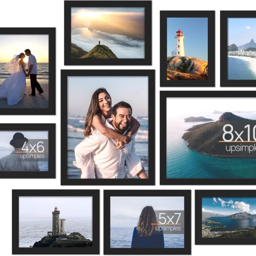 1 Picture Frames Collage Wall Decor with Glass