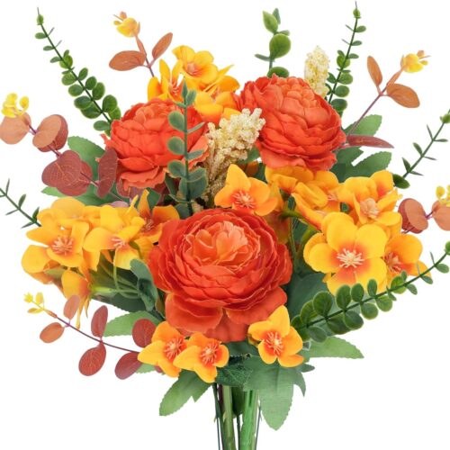 1 Fall Flowers Artificial Flowers Bouquets