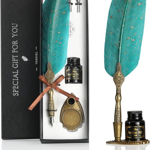 1 Feather Pen and Ink Set