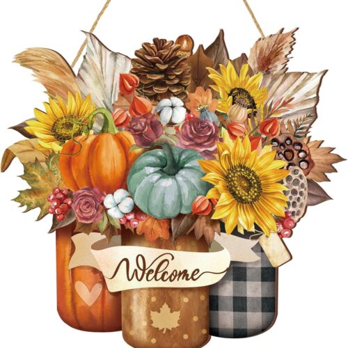 Significance and Beautiful of Wooden Signs in Thanksgiving Decor