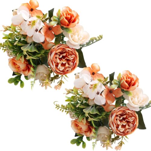 1 Beautiful Charming Bouquet Fall Rose Flowers Centerpieces