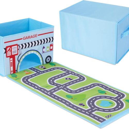 1 The Powerful Fabric Storage Organizer With Play Mat Storage Box