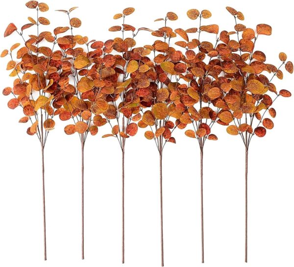 Premium Beautiful Faux Eucalyptus Picks and Stems for Home 1