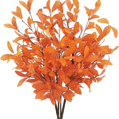 1 Autumn Eucalyptus Leaves and Stems for Beautiful Fall Decor