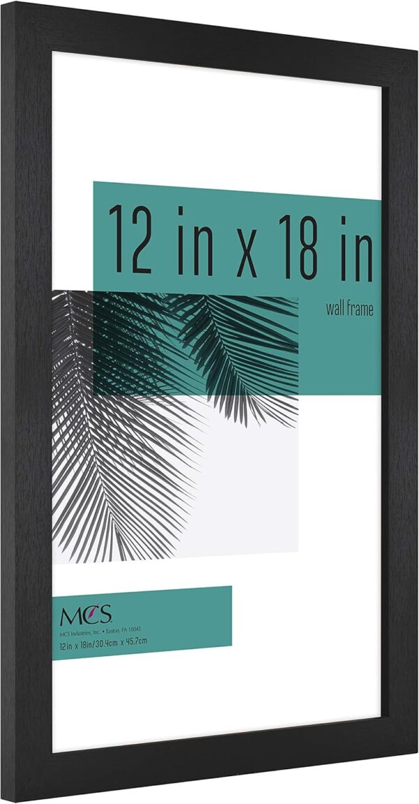 Picture Frame Black Woodgrain Rectangle Photo 5