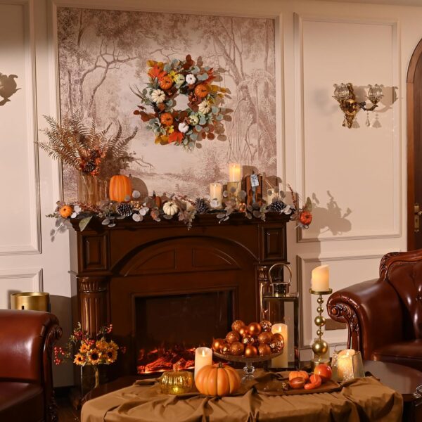 Fall Wreath for Front Door 4