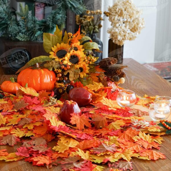 Happy Artificial and Beautiful Maple Amazing Friendly Garland 3