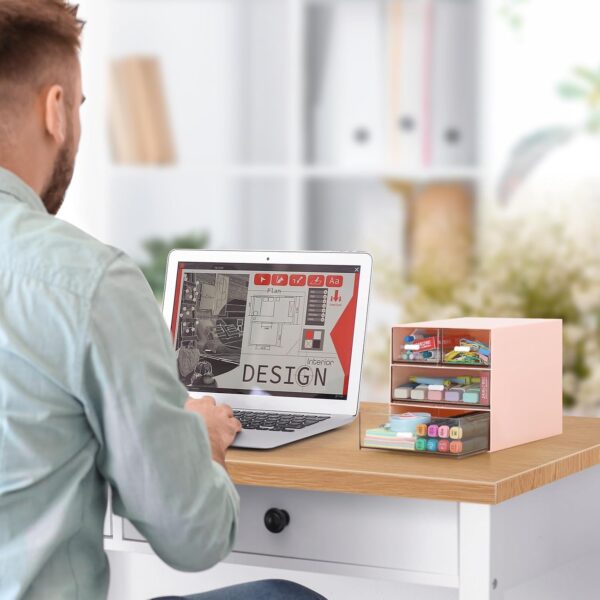 The Most Latest and Improved Desk Organizer with Drawers 4