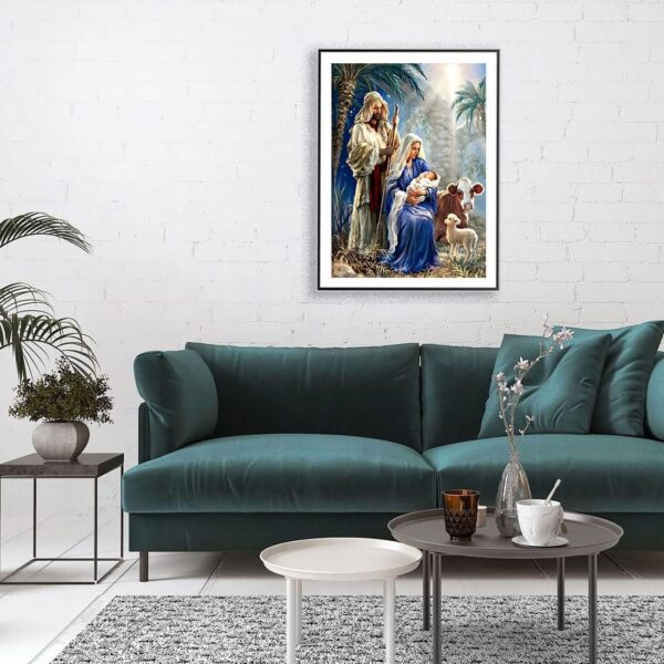 Jesus Was Born Beautiful Diamond Art Kits for the Holidays 3