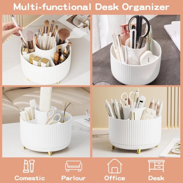New Rotate Makeup Brush Holder Organizer 3