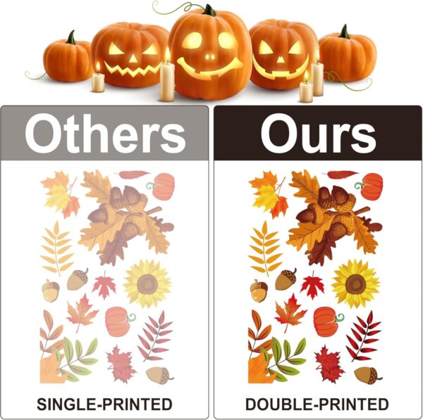 Thanksgiving Clings Decor for a Amazing Windows Autumn 2