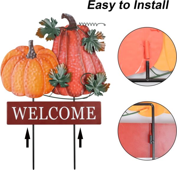 Fall Decorations for Home Outdoor Decorative Garden 3