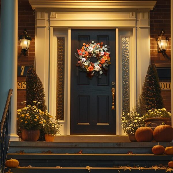 Fall Wreath for Front Door 2