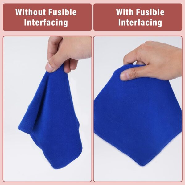 Yards Fusible Interfacing for Sewing 2