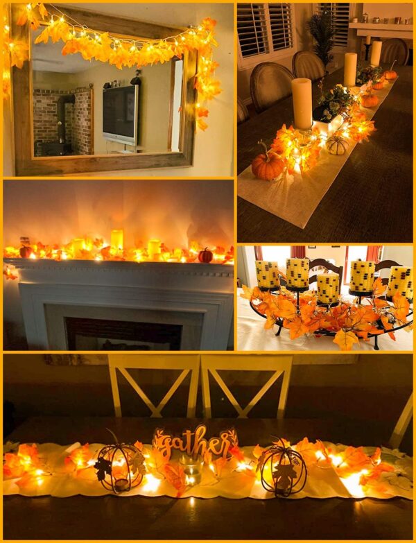 Spectacular Halloween Decor With a Amazing String Ligths 2