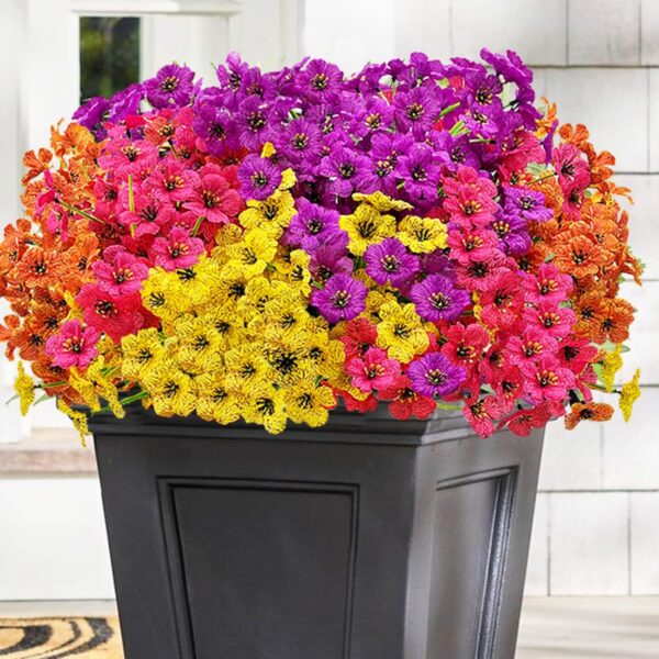 Beautiful Artificial Flowers for Outdoors 2