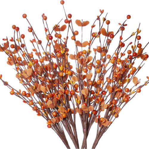 1 Fall Artificial Fall Berry Picks Autumn Berry