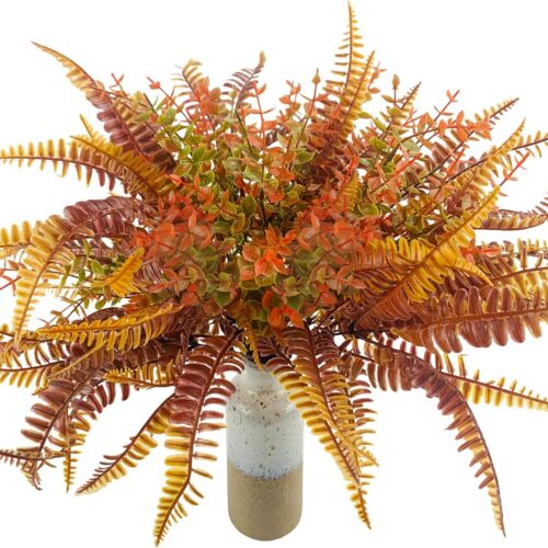 1 Artificial Fall Flowers Outdoor UV Resistant