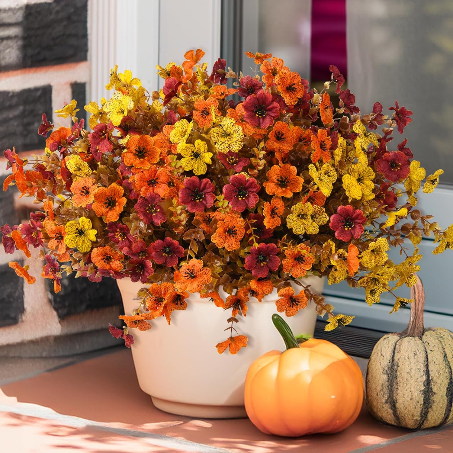 Artificial Flowers Fall Plants for Outdoor