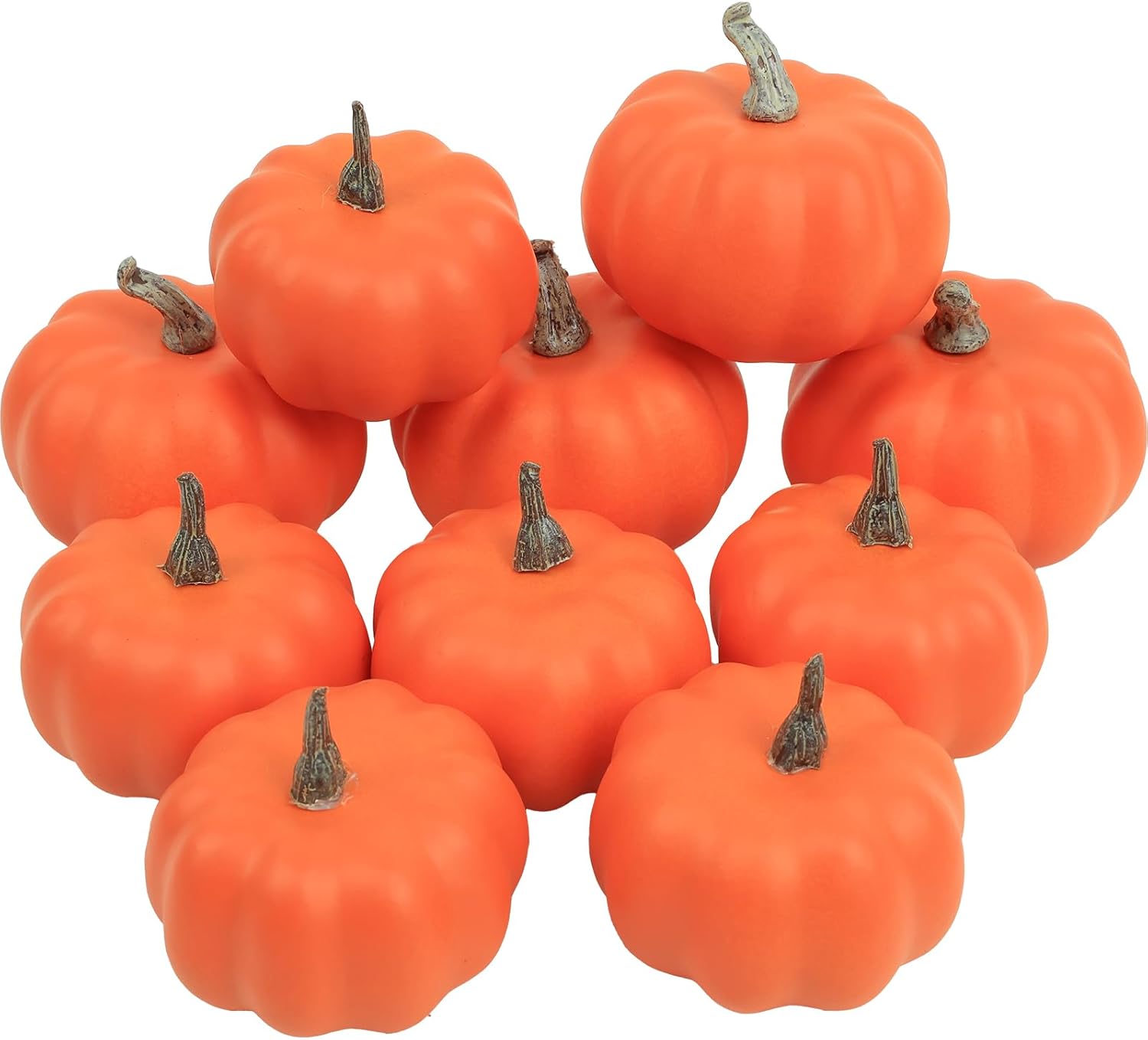 Orange Artificial Pumpkins for Decorating Thanksgiving