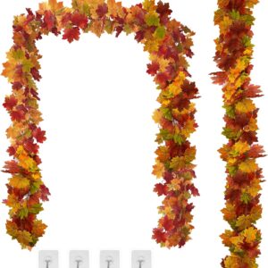 Thanksgiving Decor Artificial Autumn Garland for Wedding Home Fireplace Party