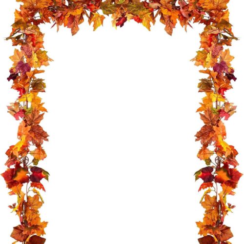 1 - Copy - Copy - Copy Autumn Hanging Fall Leave Vines for Indoor Outdoor Wedding