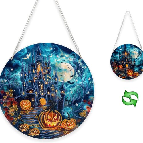 1 - Copy - Copy - Copy - Copy - Copy - Copy - Copy - Copy - Copy - Copy - Copy - Copy - Copy Special Crystal Halloween Diamonds Painting Ornament Kit