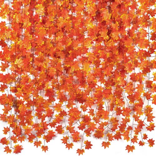 1 - Copy - Copy - Copy - Copy - Copy - Copy - Copy - Copy - Copy - Copy - Copy - Copy - Copy - Copy - Copy Artificial Fall Maple Leaves Garland